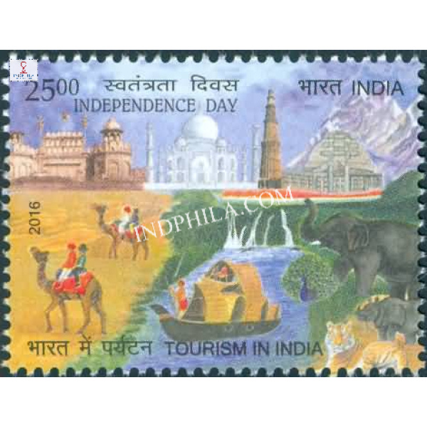 India 2016 Tourism In India Mnh Single Stamp