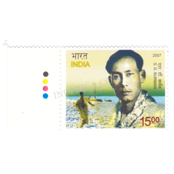 India 2007 S D Burman Mnh Single Traffic Light Stamp