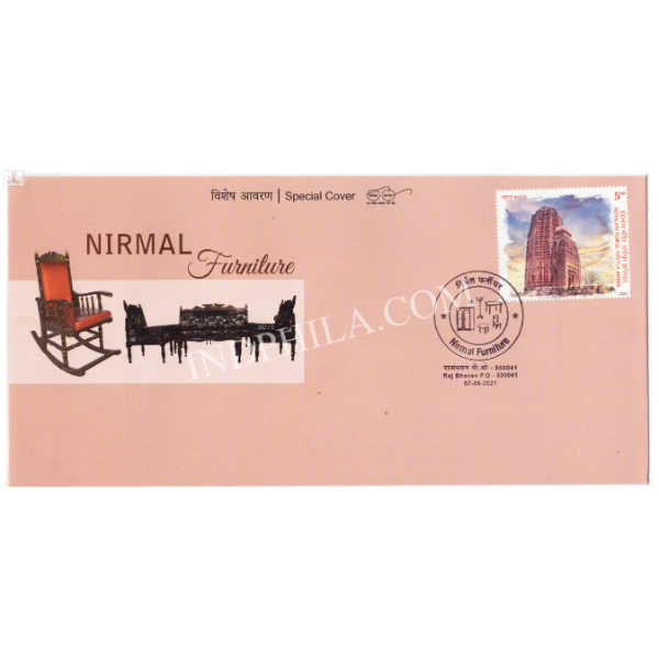 India 2021 GI Tag Special Cover of Nirmal Furniture Telangana