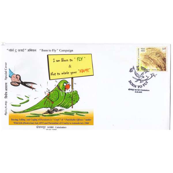 Special Cover of Born to Fly Campaign was released on 22nd May 2025 Coimbatore