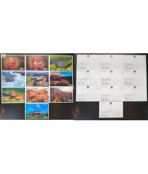 Incredible India Group of 10 Picture Postcards