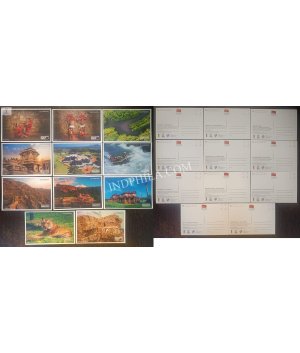Incredible India Group of 11 Picture Postcards
