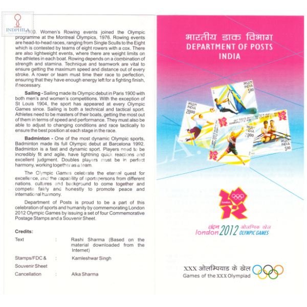 London 2012 Olympic Games Brochure 2012